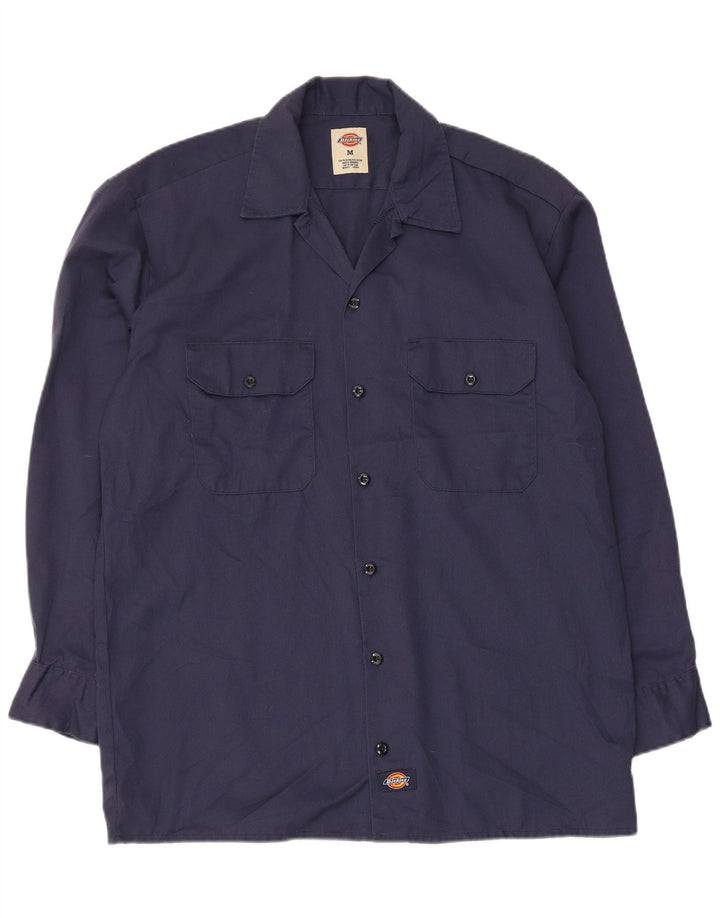 Camisa Dickies Hombre Mediana Azul Marino Poliéster