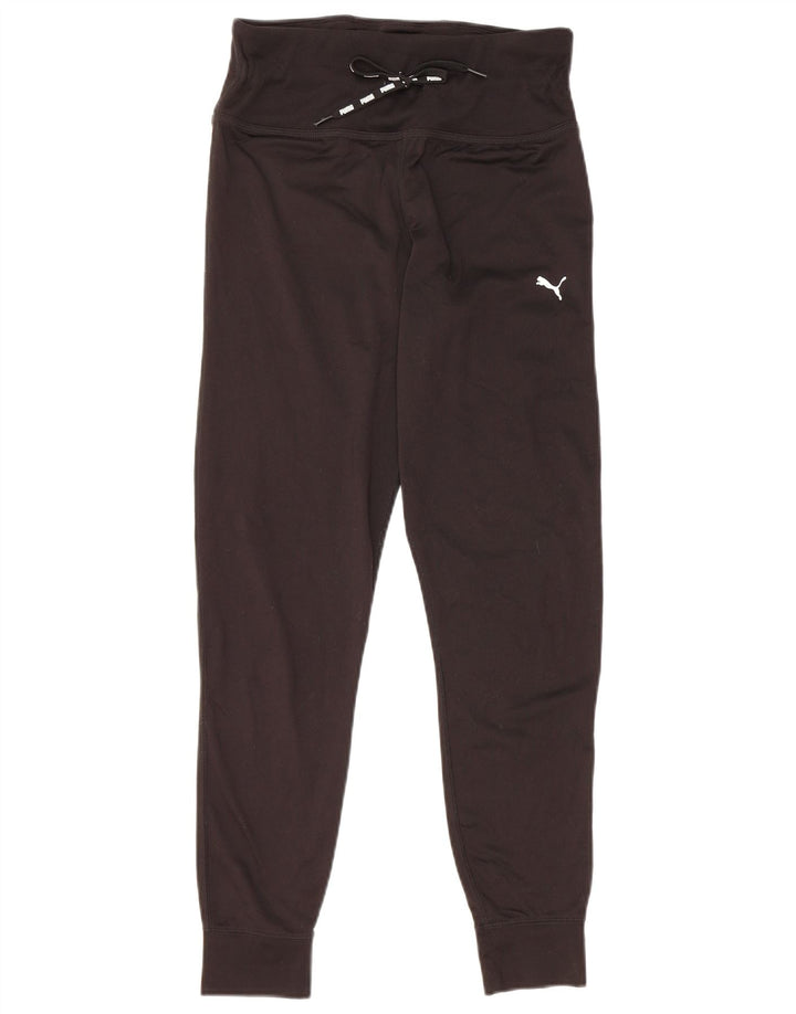 PUMA Pantalones de chándal para mujer Joggers UK 12 Medium Black