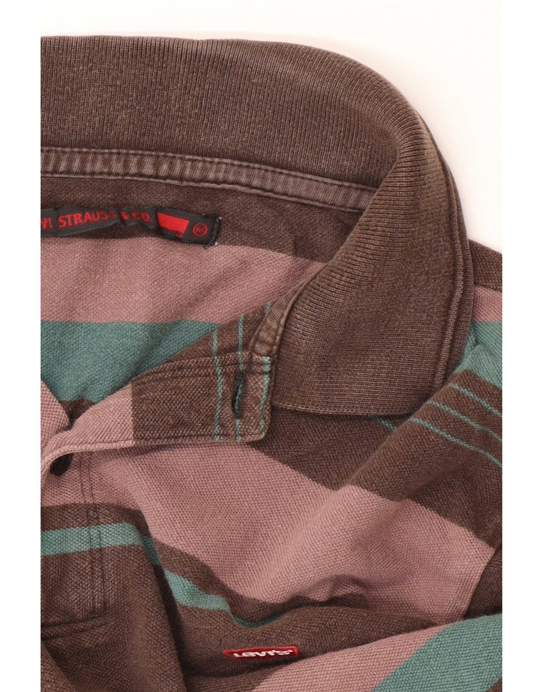 Levi's Polo De Manga Larga De Rayas Multicolor Medio Para Hombre