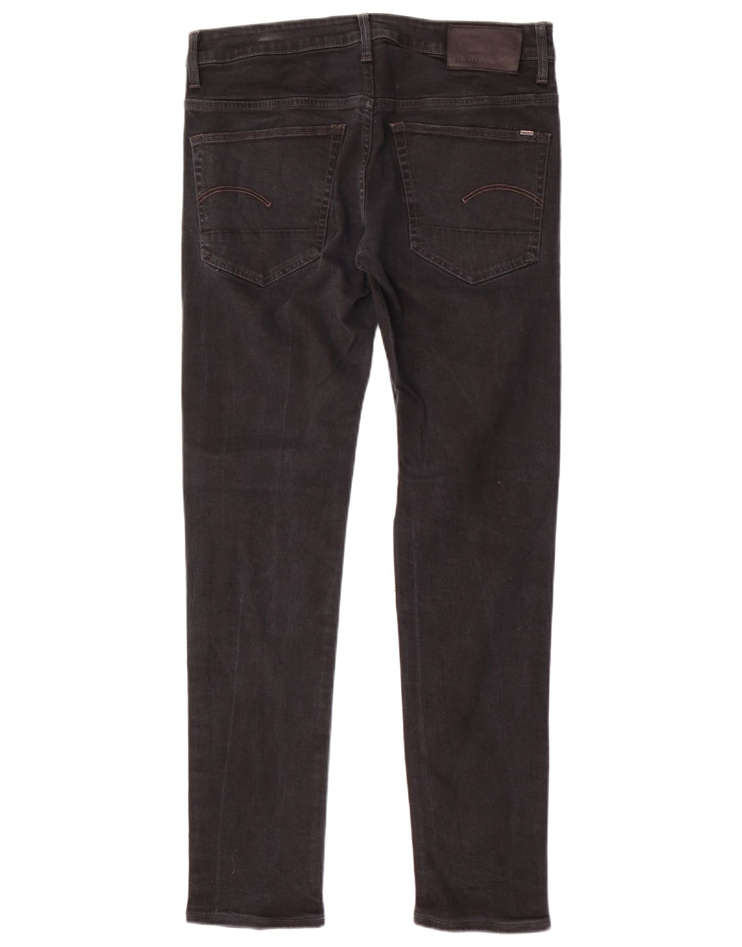 G-Star Hombre 3301 Vaqueros Slim W34 L34 Algodón Negro