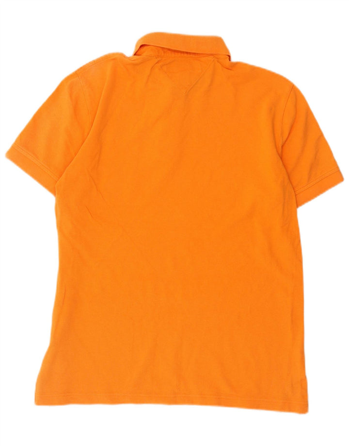 Tommy Hilfiger Polo Custom Fit para Hombre Algodón Naranja Medio