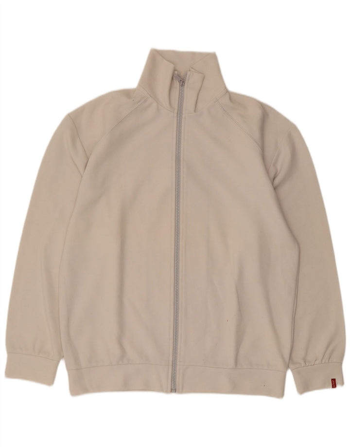 Levi's Mens Chándal Top Chaqueta Mediana De Algodón Blanco Roto