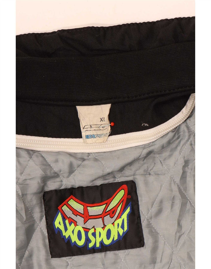 AXO Chaqueta gráfica para hombre UK 42 XL Poliamida negra