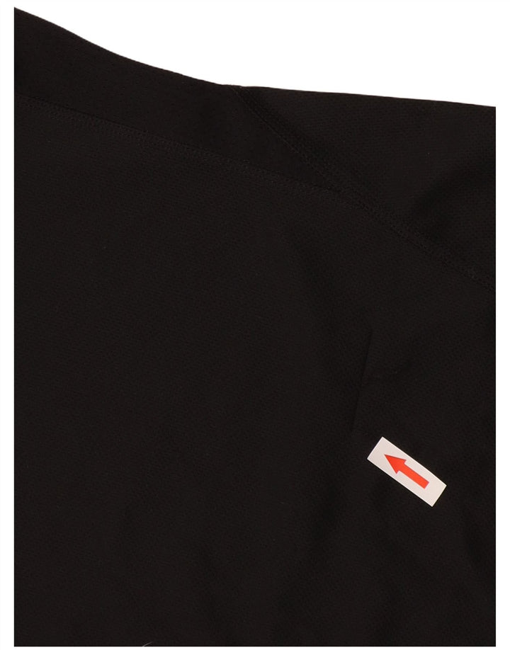 Adidas Mujer Climacool Top Manga Larga UK 40 Grande Poliéster Negro