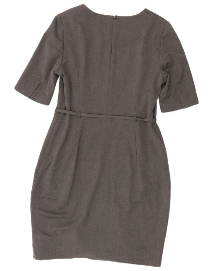 TED BAKER Vestido tubo para mujer Talla 4 Viscosa gris grande