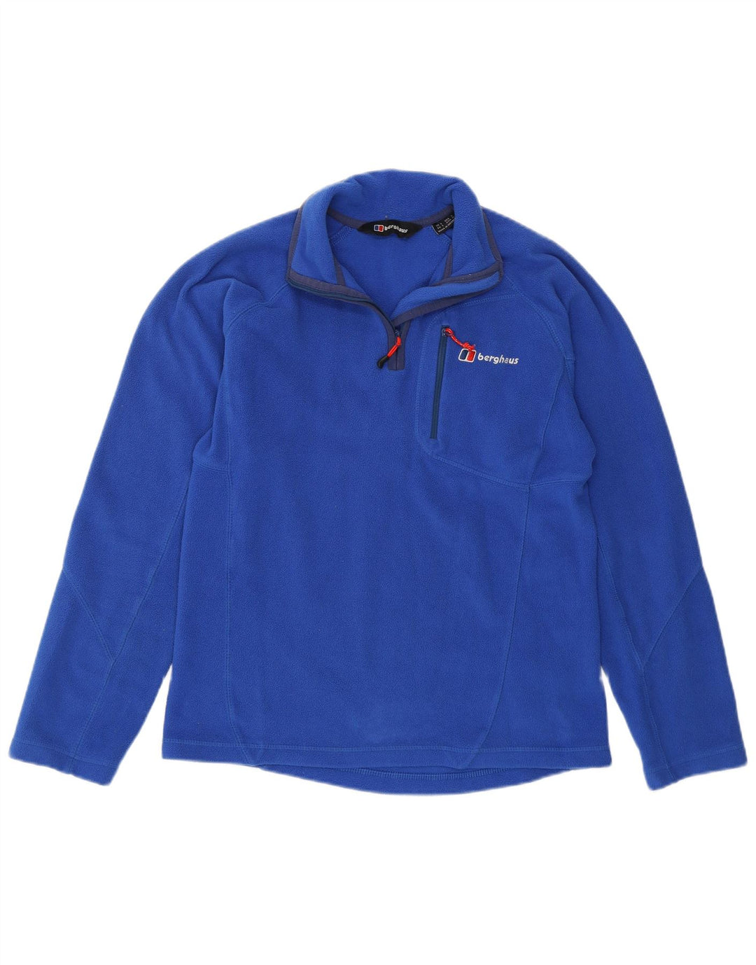 Berghaus Jersey De Forro Polar Con Cremallera Para Hombre Pequeño Poliéster Azul