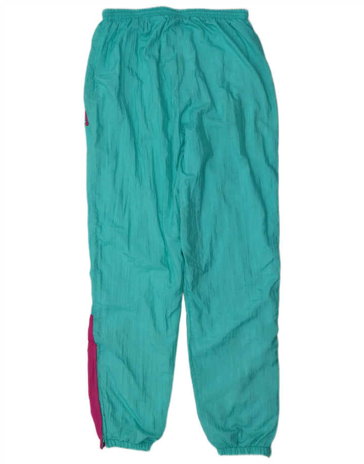 Diadora Pantalón De Chándal De Poliamida Color Block Turquesa Grande Hombre