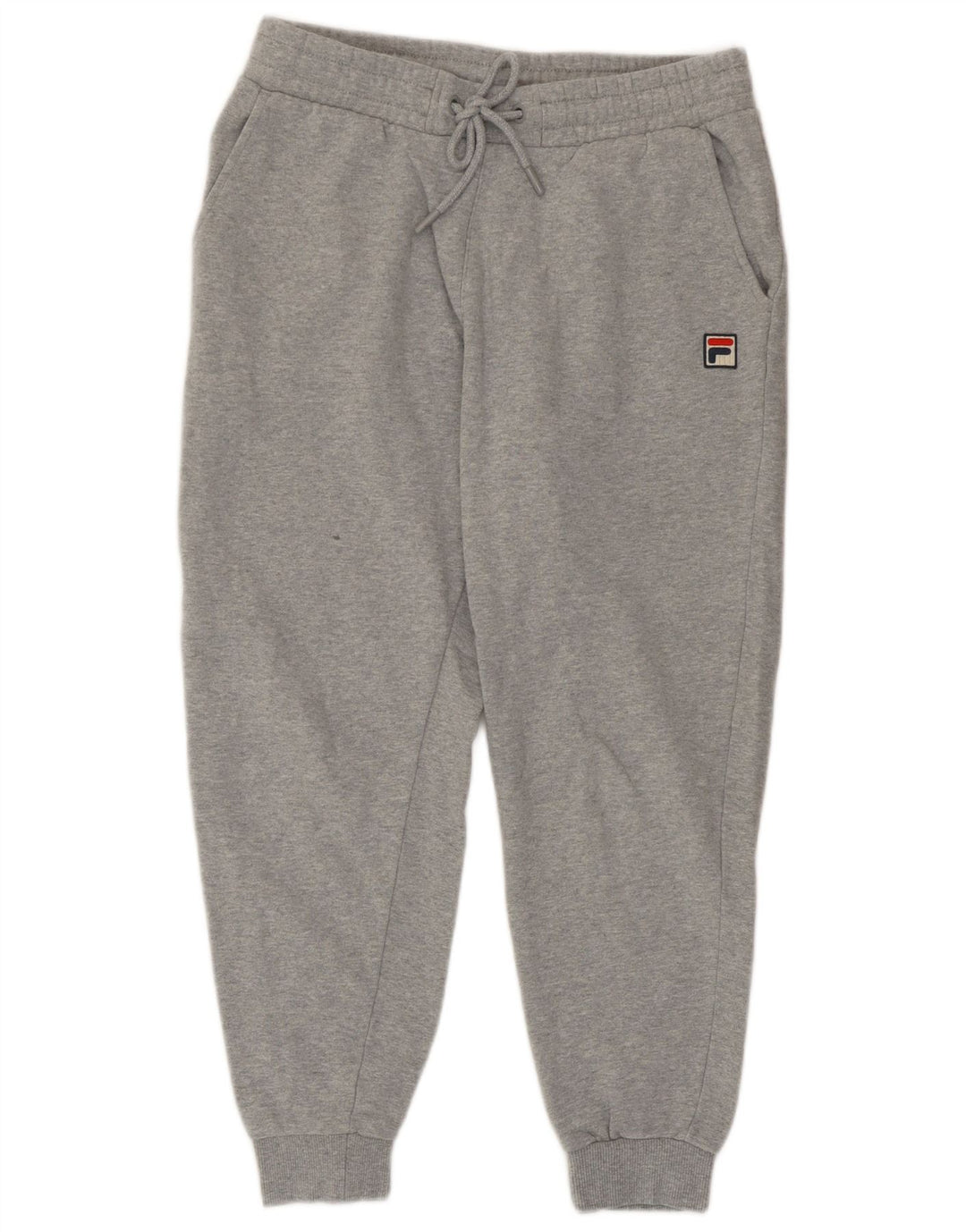 Fila Hombre Pantalones De Chándal Joggers Small Gris Algodón