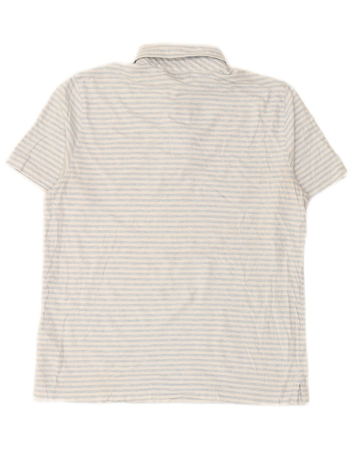 VINEYARD VINES Polo para niño 15-16 años Grande Blanco Rayas Algodón