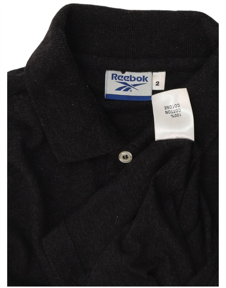 Polo REEBOK Hombre Algodón Gris Medio