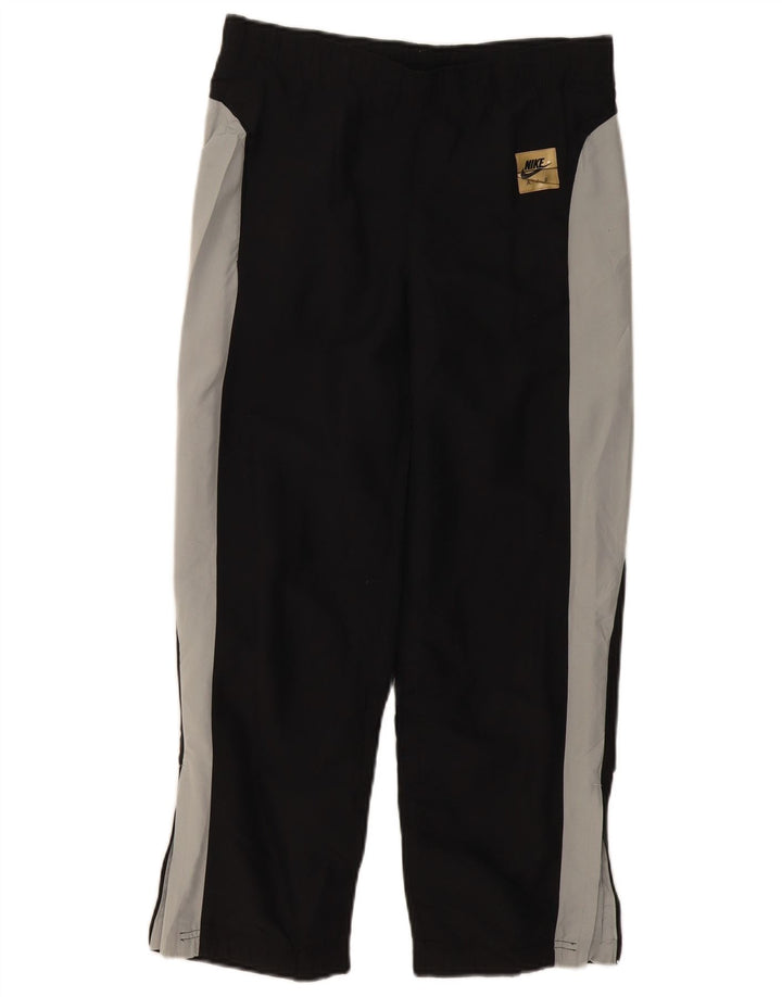 Nike Pantalones de chándal para niño 11-12 años Mediano Negro Colorblock Poliéster