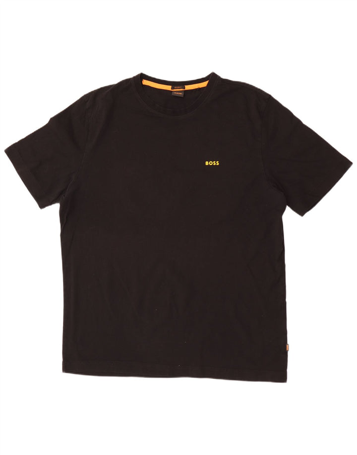 Hugo Boss Camiseta gráfica para hombre Top 2XL Negro