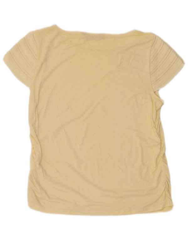 Ralph Lauren - Camiseta para mujer (talla 40), color amarillo