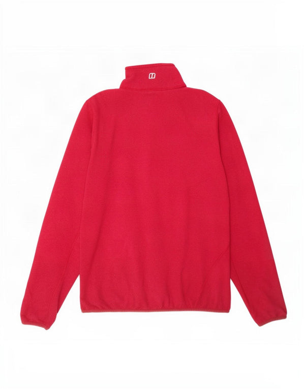 Berghaus Jersey de Forro Polar con Cremallera y Cuello para Mujer UK 40 XL Poliéster Rosa