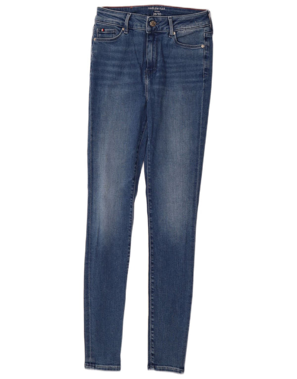 Vaqueros Tommy Hilfiger Harlem Super Skinny para Mujer W26 L30 Algodón Azul