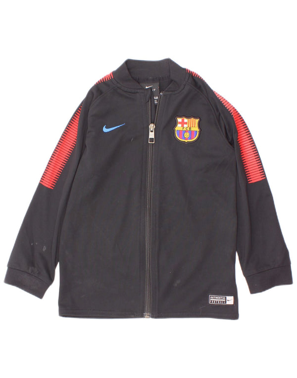 Nike FCB Graphic - Chaqueta de chándal para niño (2-3 años), color negro