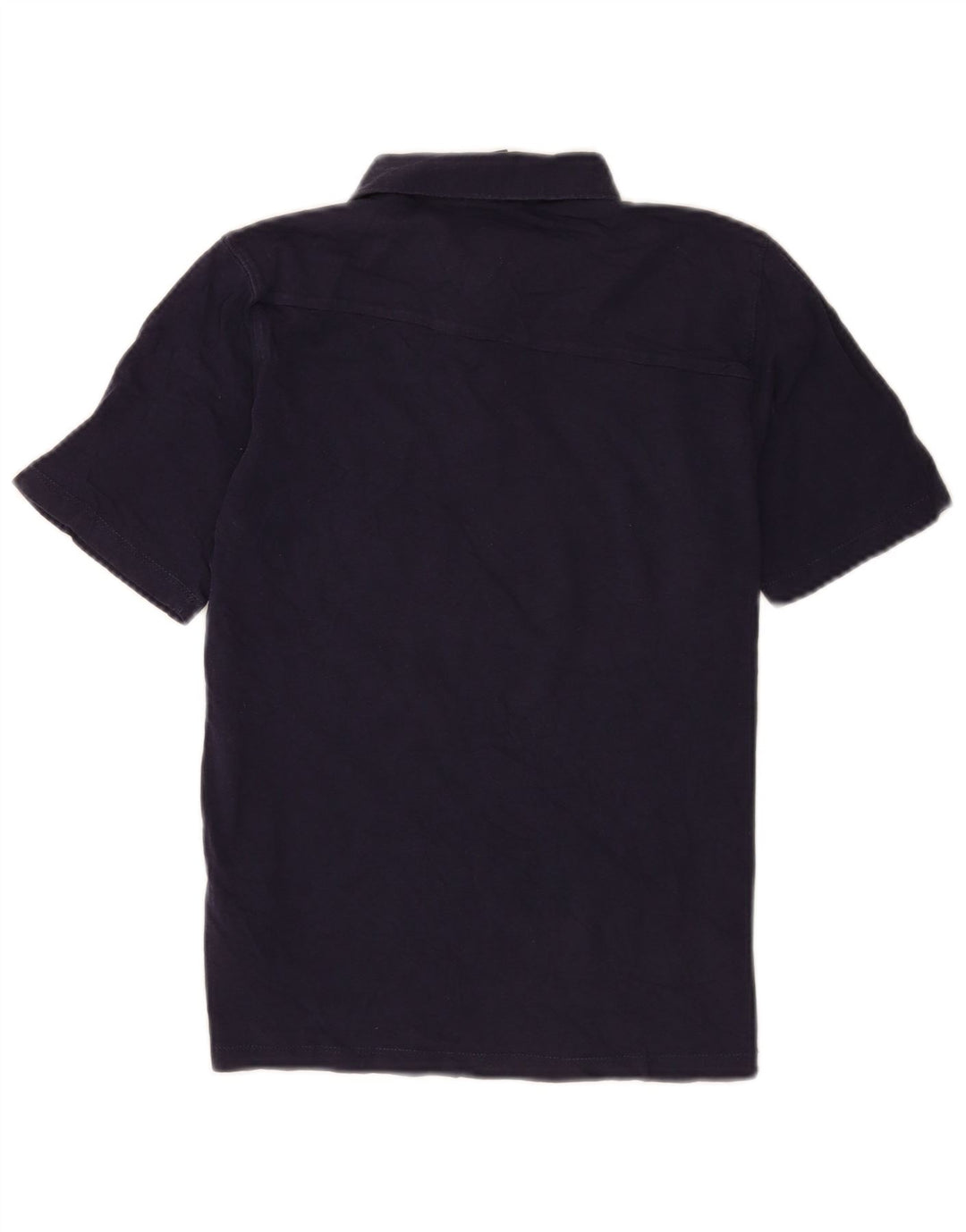 Volcom Polo para niño 13-14 años Grande Azul Marino Algodón