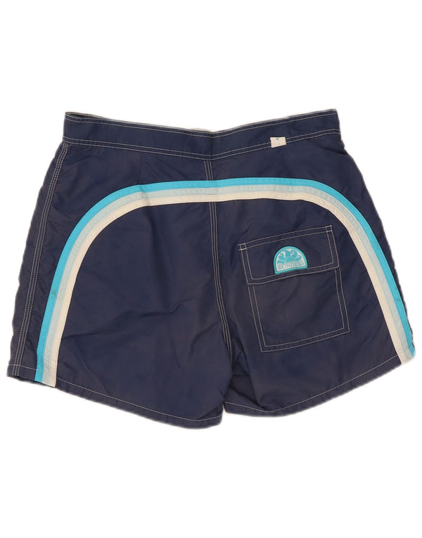 Sundek Bañador Hombre Small Azul Marino Color Block Nylon