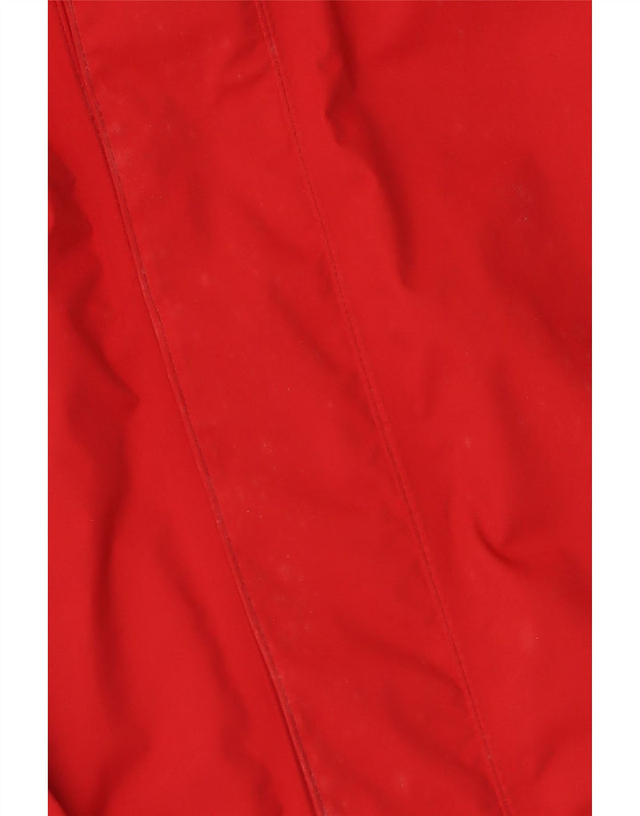 Jack Wolfskin Chaqueta impermeable para hombre UK 40/42 Large Poliamida roja