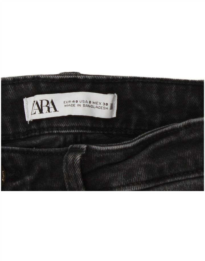 Zara Vaqueros Pitillo Mujer EU 40 Mediano W30 L27 Gris