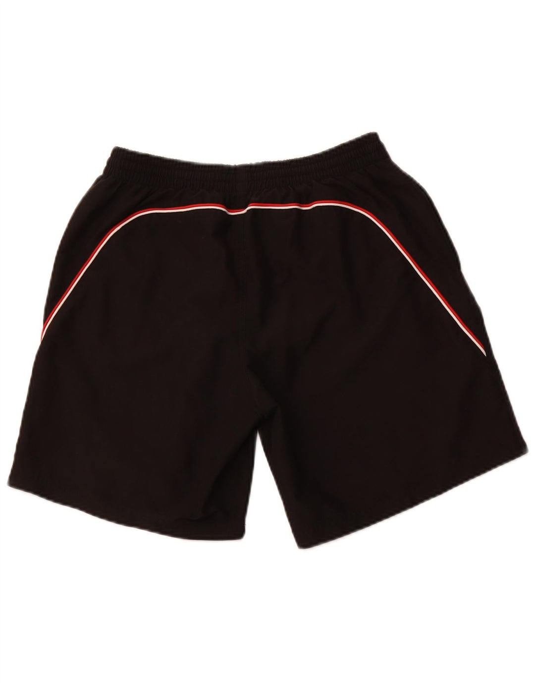KAPPA Pantalón corto deportivo para hombre Poliéster negro mediano