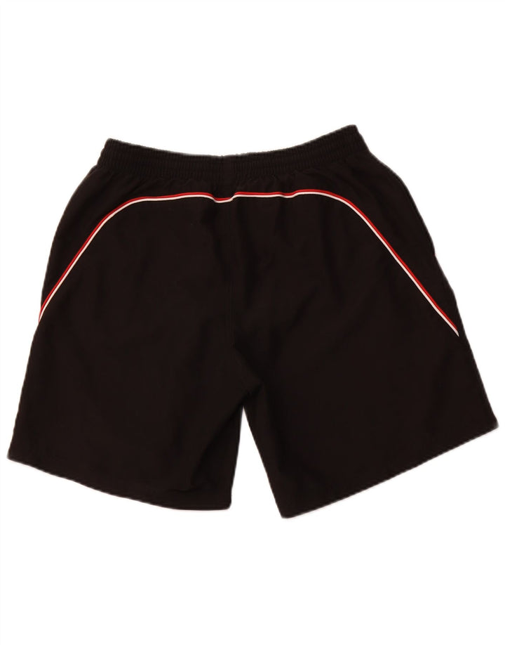 KAPPA Pantalón corto deportivo para hombre Poliéster negro mediano