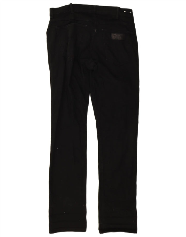 Vaqueros ajustados para hombre Wrangler W32 L34 Algodón negro