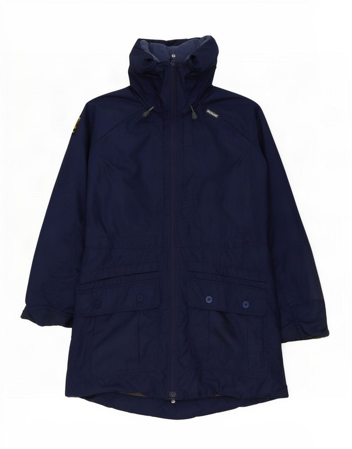 Paramo Chaqueta Parka Extragrande con Capucha para Mujer UK 40 Medium Azul Marino