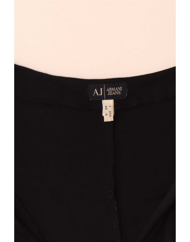 Armani Jeans Vestido ajustado para mujer US 6 Mediano Negro
