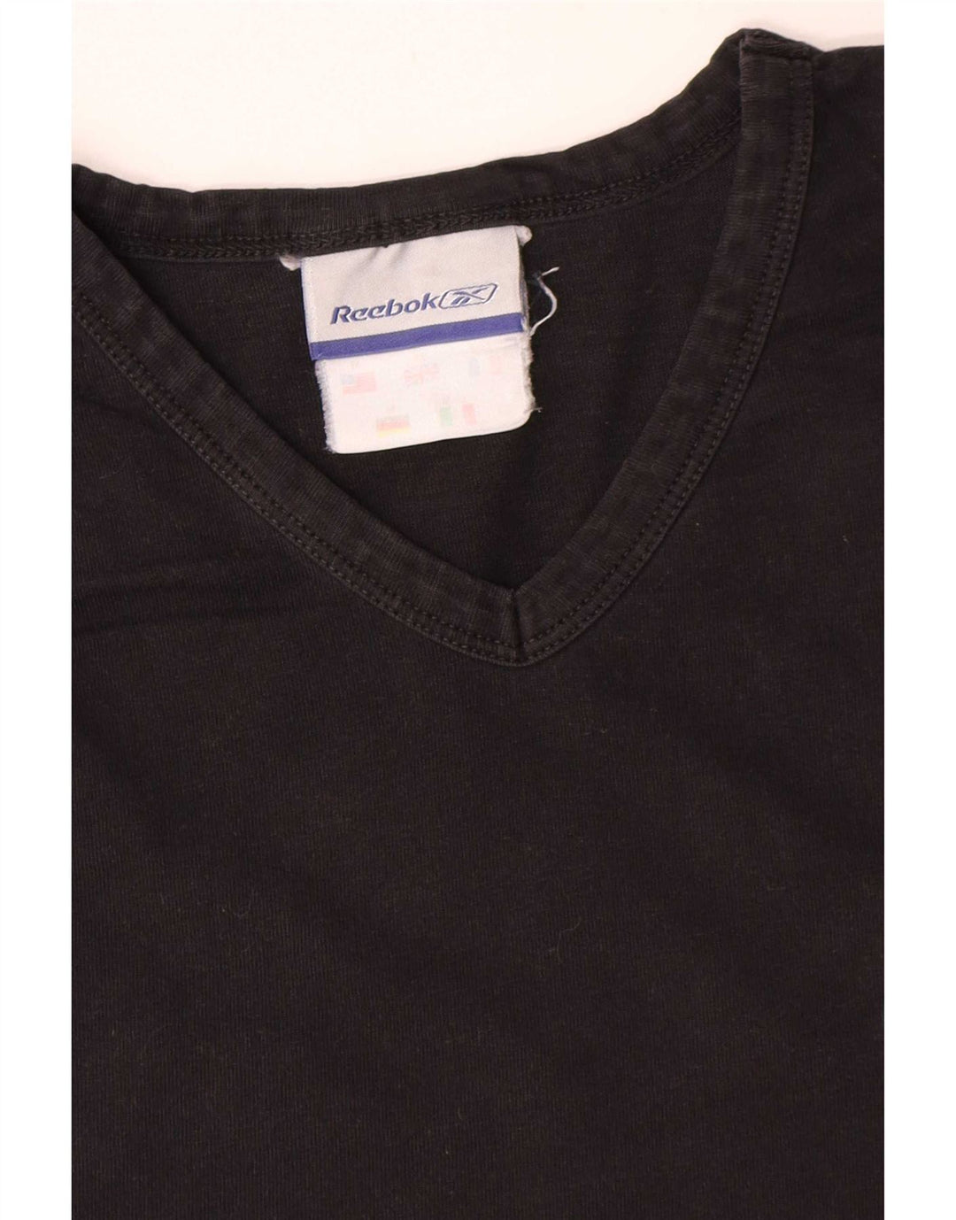 Reebok - Camiseta para mujer, talla 40, talla M, color negro