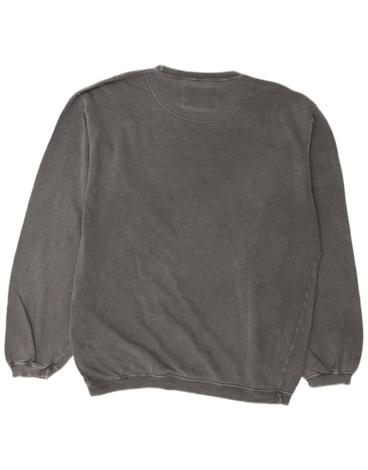 By American Sudadera Gráfica para Hombre Jersey XL Gris