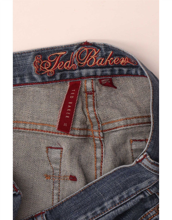 Ted Baker Vaqueros ajustados para mujer talla 3 mediano W33 L30 azul
