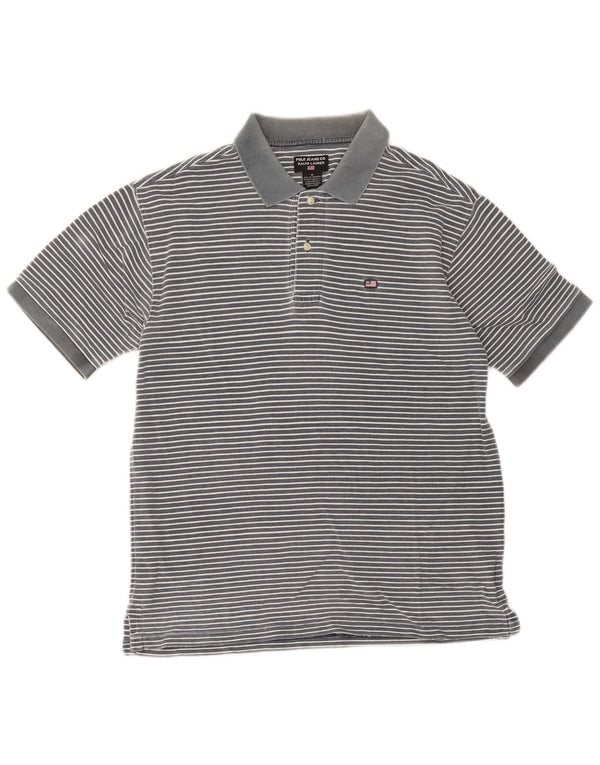 Polo Ralph Lauren - Camisa para hombre de algodón a rayas azul medio