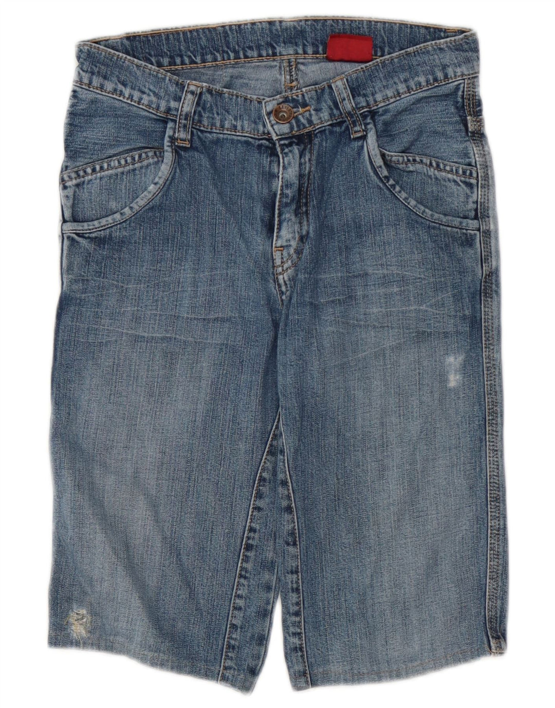 Levi's Shorts vaqueros cargo desgastados para niños 9-10 años W24 Azul