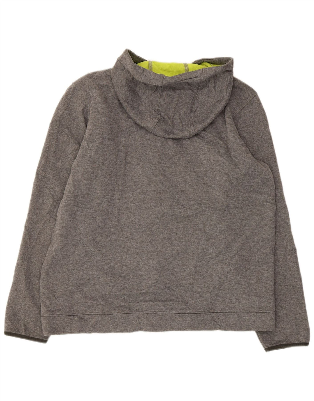 EDDIE BAUER Suéter con capucha y cremallera para hombre Poliéster gris grande