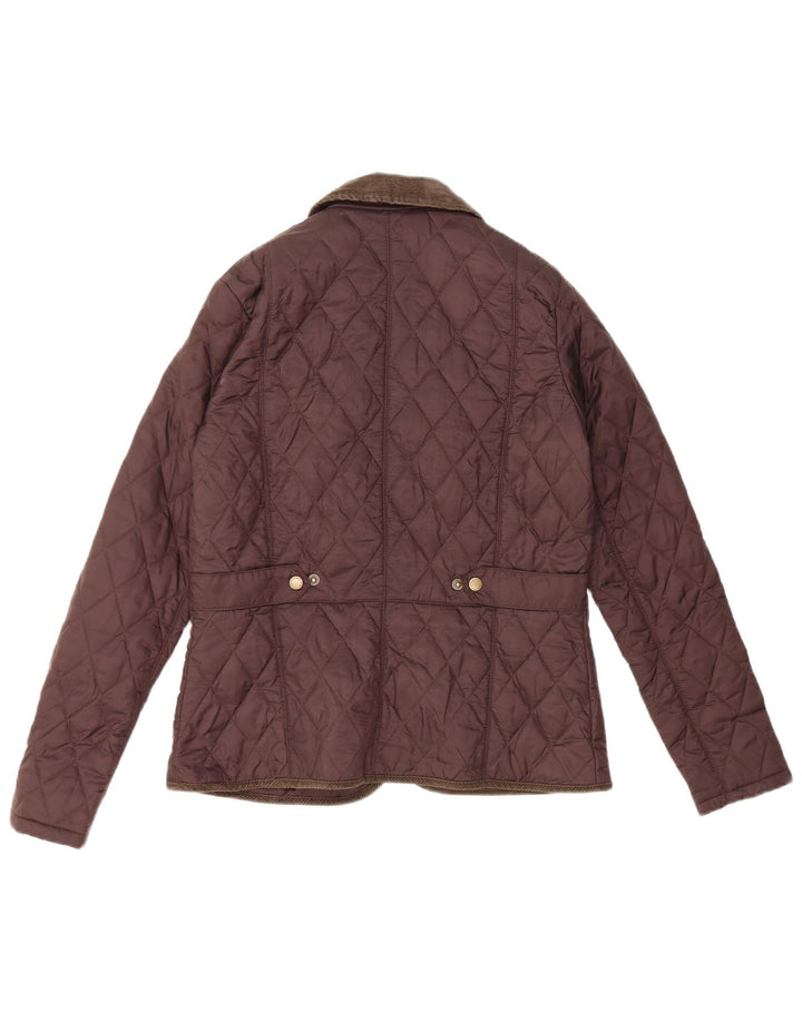 Barbour Chaqueta Acolchada Para Mujer UK 42 Poliamida Marrón Medio