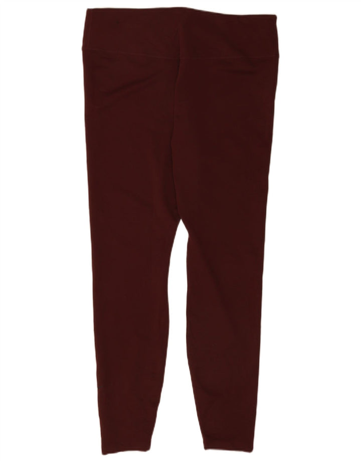 Nike Leggings Dri Fit para mujer UK 20 2XL Granate Poliéster