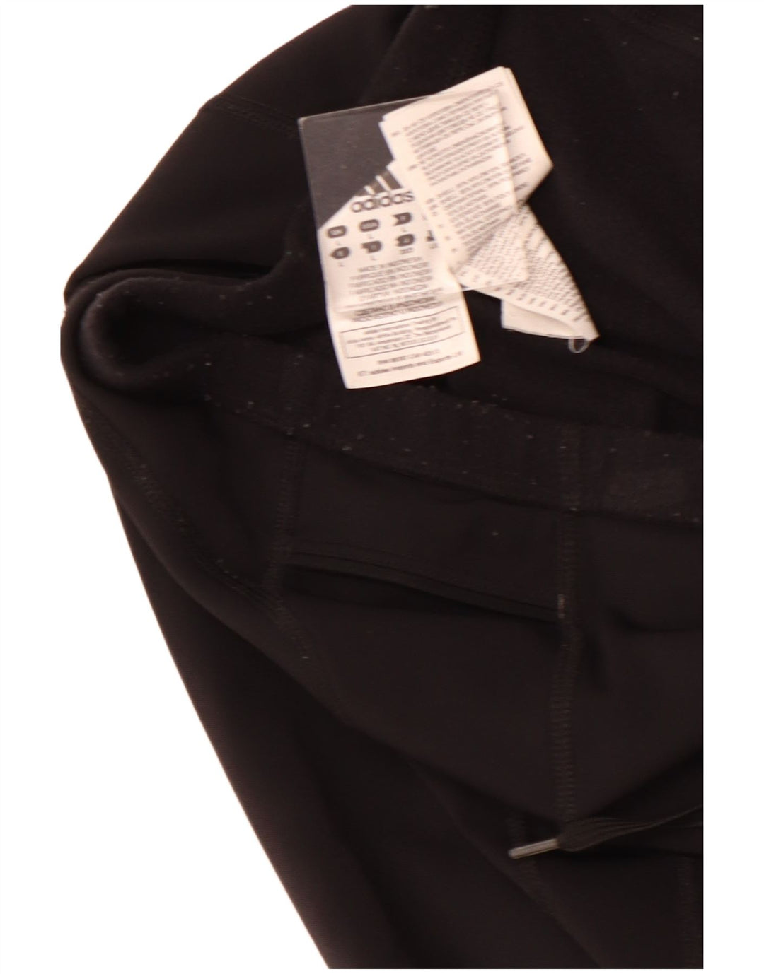 ADIDAS Pantalones de chándal para mujer UK 44 Large Nylon negro