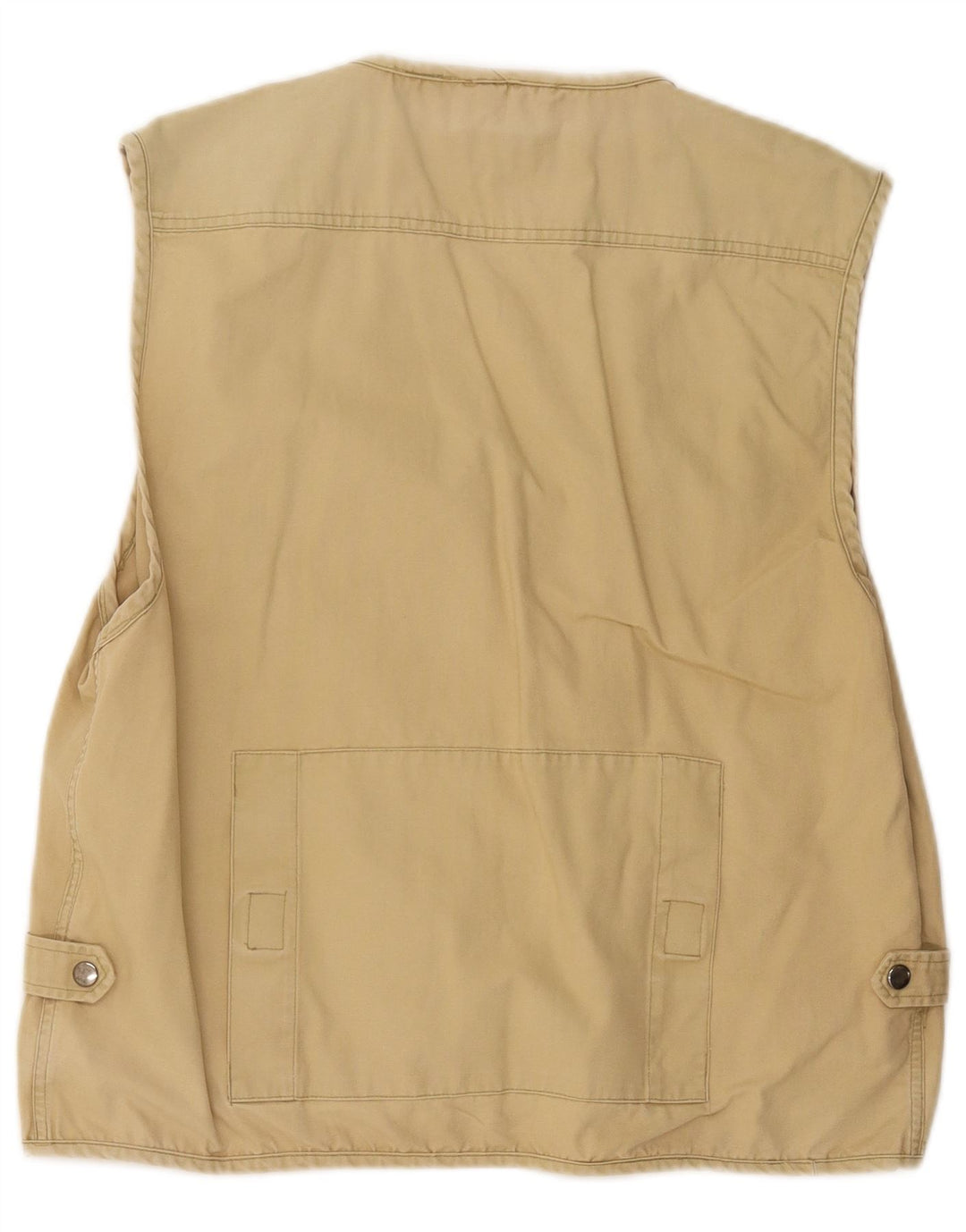Vintage hombres chaqueta utilitaria Reino Unido 40 algodón beige grande