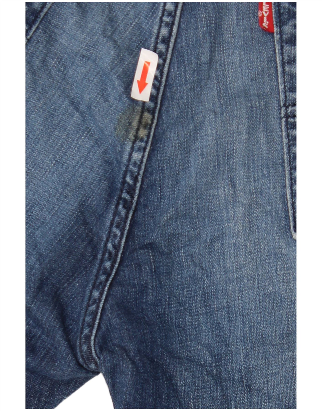 Levi's Mens 527 pantalones cortos de mezclilla W36 grande azul