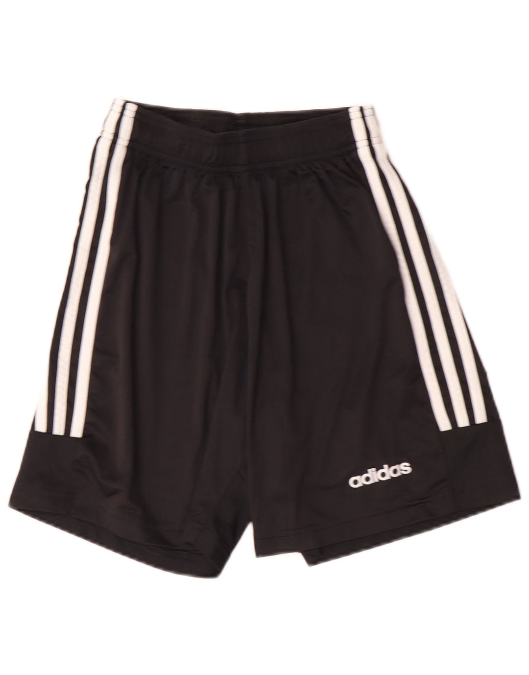 Pantalones cortos deportivos ADIDAS para hombre pequeños deportivos de poliéster negro
