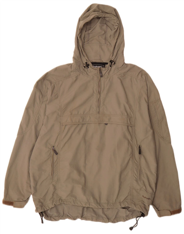Rohan Chaqueta impermeable con capucha para hombre UK 42 XL Poliamida gris