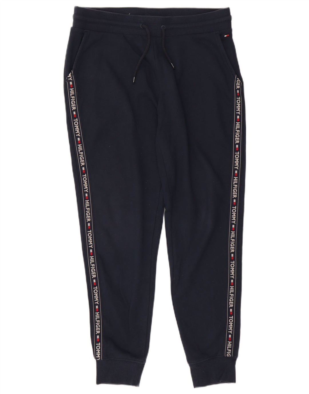 Tommy Hilfiger Pantalones de Chándal con Gráfico para Hombre Joggers Large Azul Marino