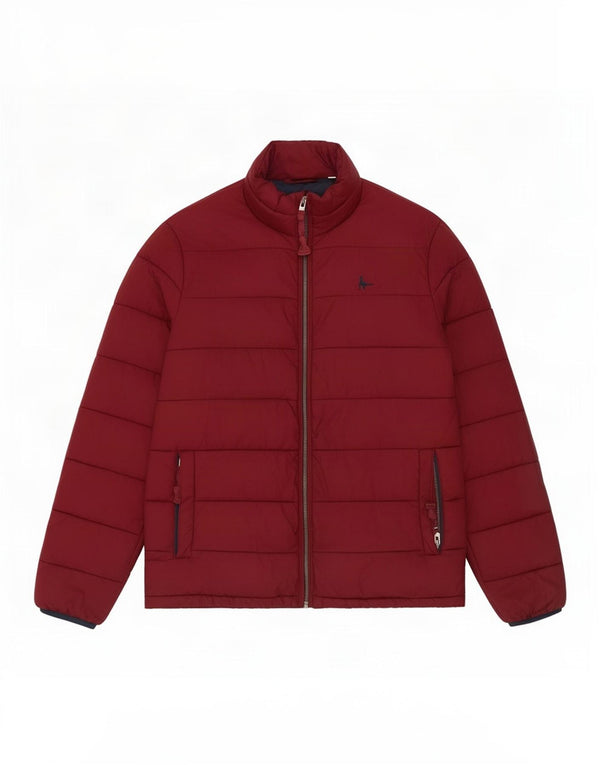 Jack Wills Chaqueta acolchada holgada para hombre UK 34 XS Poliamida burdeos