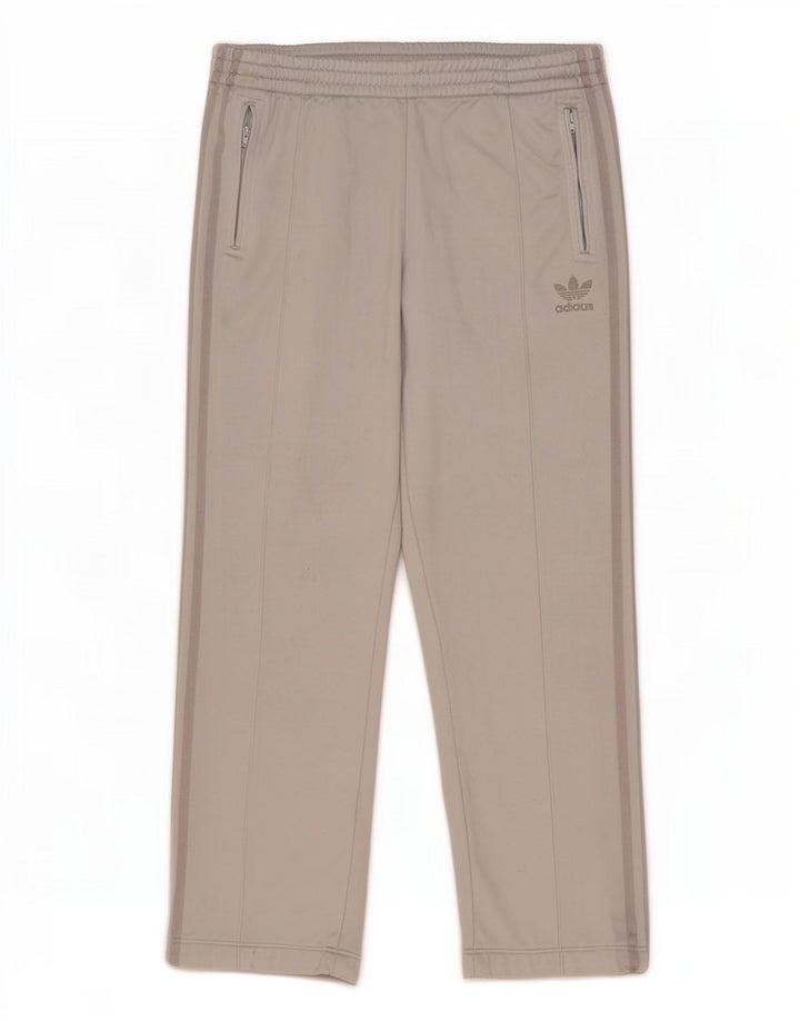 Adidas Pantalones de chándal para mujer EU 46 Large Gris Poliéster