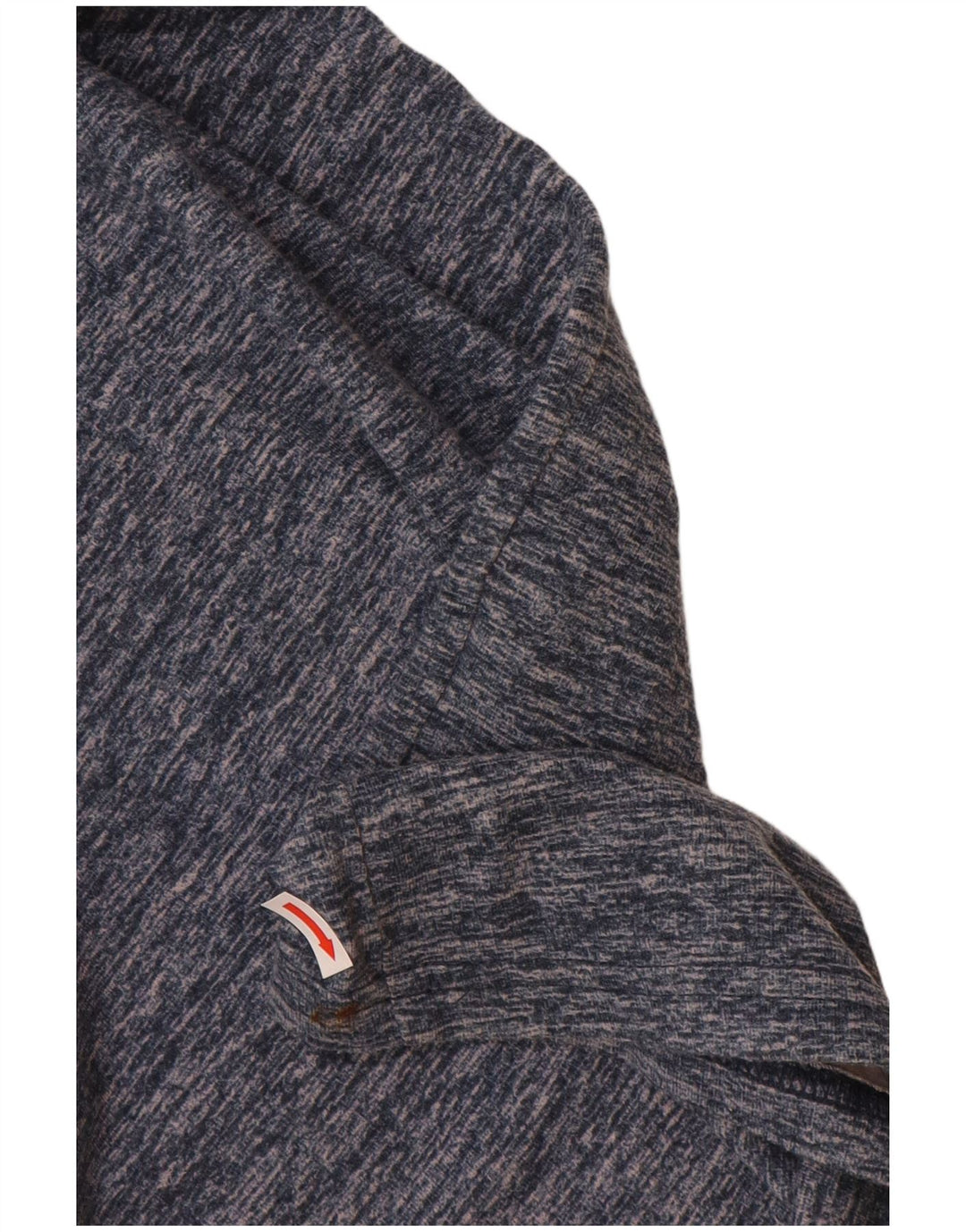 HOLLISTER Camiseta para hombre Top Small de algodón moteado en azul marino