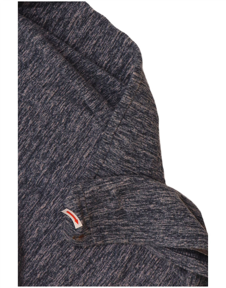 HOLLISTER Camiseta para hombre Top Small de algodón moteado en azul marino