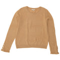 Hobbs Suéter de cuello redondo para mujer UK 12 Lana beige mediana