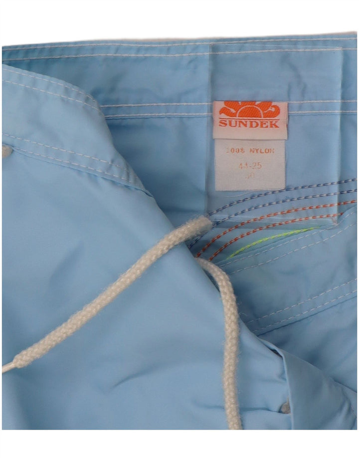 Bañador Corto Mujer SUNDEK IT 44 Nylon Azul Medio