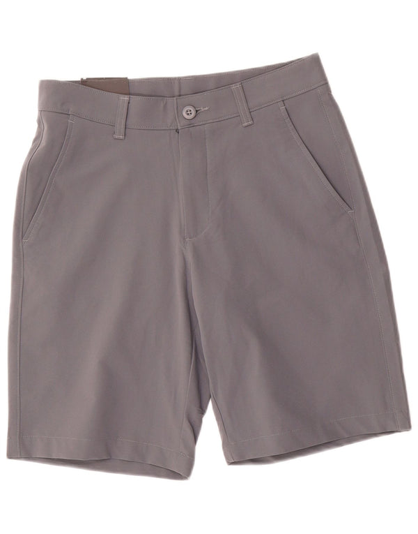 Under Armour Pantalones cortos chinos para hombre W30 Poliéster gris medio